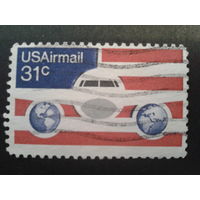 США 1976 авиапочта
