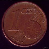 1 евроцент 2002 год Германия G