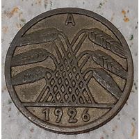 Германия 5 рейхспфеннигов, 1926 "A" (4-10-68)
