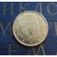 10 евроцентов 2002 Австрия #01