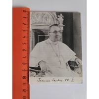 Поминальная карточка памяти Папы Римского Иоанн Павел I 1978 г.