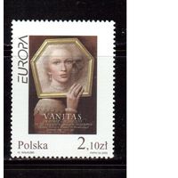 Польша-2003, (Мих.4050) **, Европа СЕРТ, Плакат