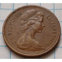 Великобритания 1 новый пенни, 1974      ( 2-6-7 )