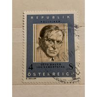Австрия 1981. Политик Отто Бауэр