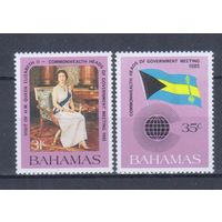 [1996] Багамы 1985. Визит королевы.Флаг. СЕРИЯ MNH