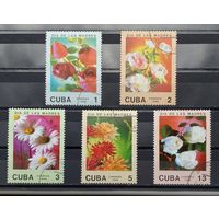 Куба.1988.Цветы (5 марок)