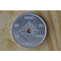 Лаос 50 центов 1952 Единственный год!
