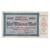 Германия Бармен 500 000 марок 1923 года. Состояние VF+ (2)