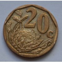 ЮАР, 20 центов 2009 г.