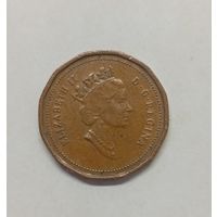 Канада 1 цент, 1992  год.125 лет Конфедерации Канада