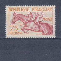 [1768] Франция 1953. Конный спорт.Лошадь. MNH