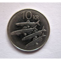 10 крон Исландия 2005