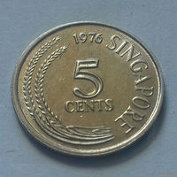 5 центов, Сингапур 1976 г.