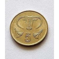 Кипр 5 центов, 1998