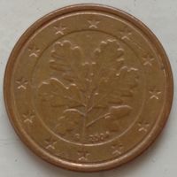 1 евроцент 2004 G Германия. Возможен обмен