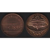 Нидерланды жетон SET - 's Rijks Munt 1983 -- 's Rijks Munt (здание МД) (coin) Антилы (f