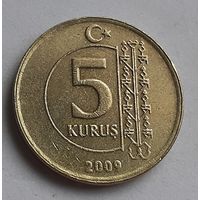 Турция 5 курушей, 2009 (4-10-61)