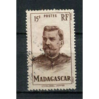 Французские колонии - Мадагаскар - 1946 - Маршал Жозеф Жоффр 15Fr - [Mi.403] - 1 марка. Гашеная.  (Лот 100AW)