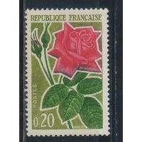 Франция 1962 Роза #1409**