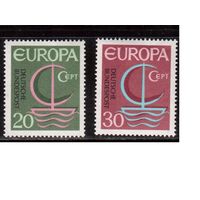 Германия(ФРГ)-1966,(Мих.519-520), ** ,  ЕВРОПА