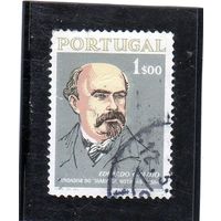 Португалия.Ми-972. Эдуардо Коэльо (1835-89), журналист и основатель. Серия: Газета Diаrio de Noticias - столетие. 1964.