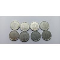 Японские йены,цена за все, разные