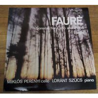Faure - Miklos Perenyi, Lorant Szucs - Sonatas For Cello And Piano / Elegie