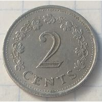 Мальта 2 цента, 1977     ( 5-9-1 )