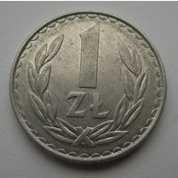 1 злотый 1986 года Польша
