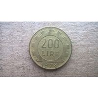 Италия 200 лир, 1978г. (D-32)