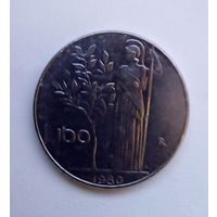 Италия 100 лир 1980 г