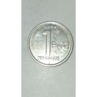 Бельгия 1 франк 1994