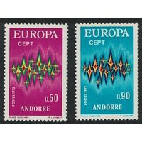1972 Андорра фр. 238-239 Европа Септ 20,00 евро