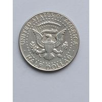50 центов США 1968 года, серебро 400 пробы. 123