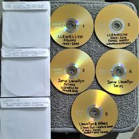 DVD MP3 дискография LLEWELLYN, Robert Haig COXON - 5 DVD