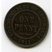 Австралия 1 пенни 1911