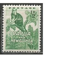 Папуа Новая Гвинея. Древесное кенгуру. 1952г. Mi#1.