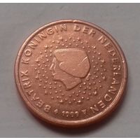 2 евроцента, Нидерланды 1999 г.