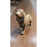 Статуэтка бронза собака Спаниель