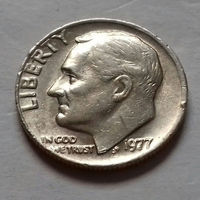 10 центов (дайм) США 1977 г.