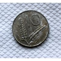 Италия 10 лир, 1955