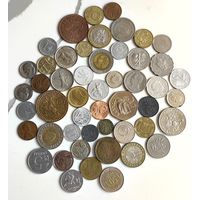 Сборный лот - монеты мира #1 Отличная подборка! С 1 рубля.