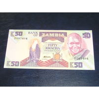 Замбия 50 Квача 1986