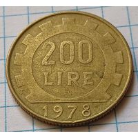 Италия 200 лир, 1978    ( 3-6-4 )