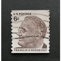 США 1966/ Франклин Делано Рузвельт (1882–1945), 32-й президент