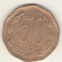 50 песо 2006 г.