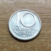 Норвегия 10 эре 1981