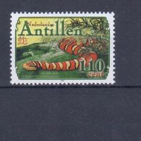 [2219] Нидерландские Антиллы 2001. Фауна.Змея. MNH.