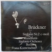 2LP Bruckner - Rundfunk-Sinfonieorchester Berlin, Franz Konwitschny - Sinfonie Nr. 2 C-moll (1965) Romantic