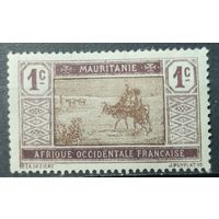 Мавритания 1913-1917г. Французские колонии